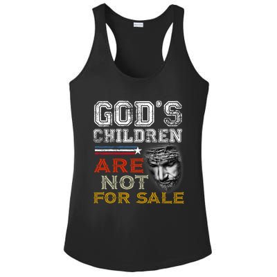 Gods Children Are Not For Sale: Embracing Sound Of Freedom Ladies PosiCharge Competitor Racerback Tank