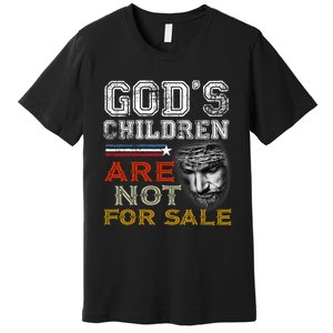 Gods Children Are Not For Sale: Embracing Sound Of Freedom Premium T-Shirt