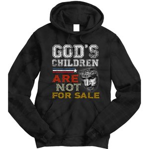 Gods Children Are Not For Sale: Embracing Sound Of Freedom Tie Dye Hoodie