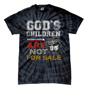 Gods Children Are Not For Sale: Embracing Sound Of Freedom Tie-Dye T-Shirt