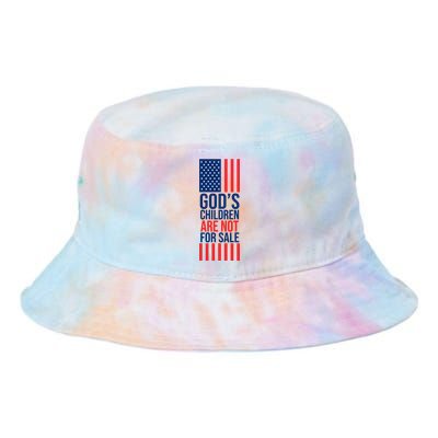 Gods Children Are Not For Sale USA Tie Dye Newport Bucket Hat