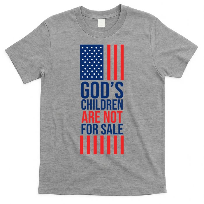 Gods Children Are Not For Sale USA T-Shirt