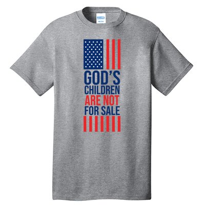 Gods Children Are Not For Sale USA Tall T-Shirt