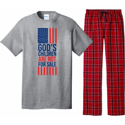 Gods Children Are Not For Sale USA Pajama Set