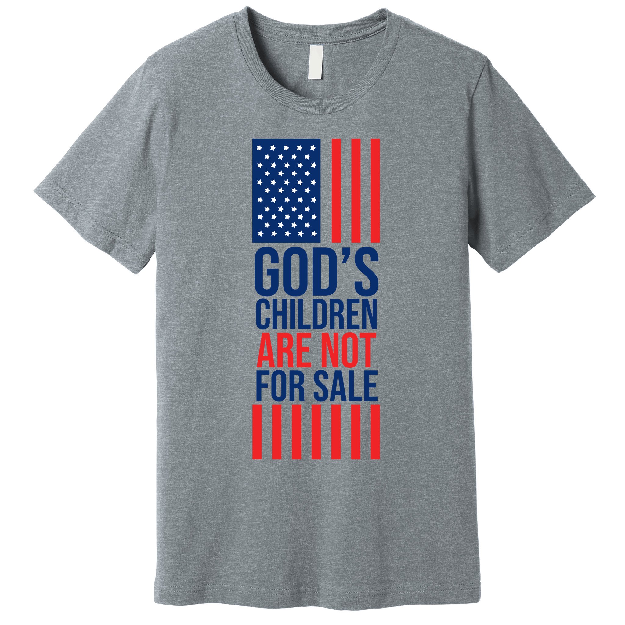 Gods Children Are Not For Sale USA Premium T-Shirt