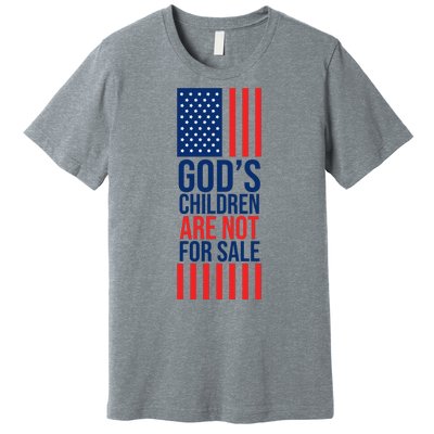 Gods Children Are Not For Sale USA Premium T-Shirt