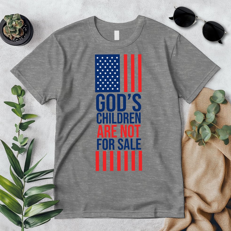 Gods Children Are Not For Sale USA Premium T-Shirt