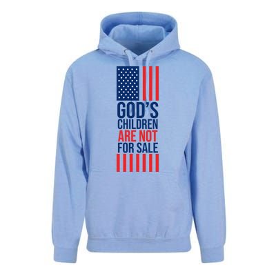 Gods Children Are Not For Sale USA Unisex Surf Hoodie