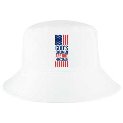 Gods Children Are Not For Sale USA Cool Comfort Performance Bucket Hat