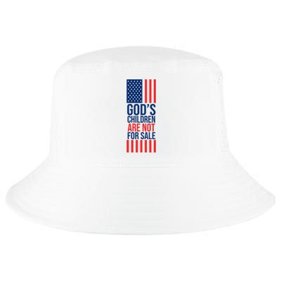 Gods Children Are Not For Sale USA Cool Comfort Performance Bucket Hat