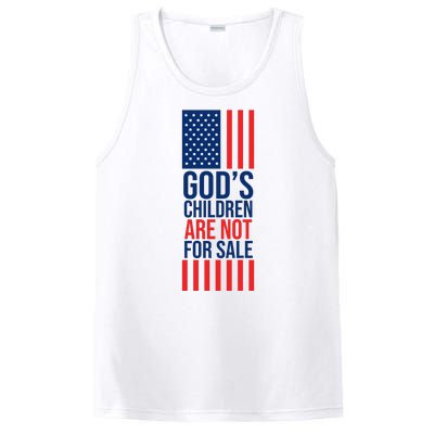 Gods Children Are Not For Sale USA PosiCharge Competitor Tank