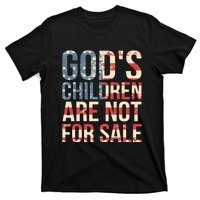 Gods Children Are Not For Sale Funny Political T-Shirt