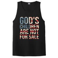 Gods Children Are Not For Sale Funny Political PosiCharge Competitor Tank