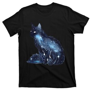 Galactic Cat Astronomy Kitten Stars Solar System T-Shirt