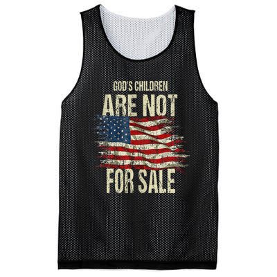 Gods Children Are Not For Sale Funny Vintage Gods Children Mesh Reversible Basketball Jersey Tank