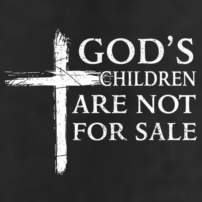 Gods Children Are Not For Sale Cross Christian 15oz Campfire Ceramic Mug