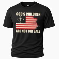 Gods Children Are Not For Sale Funny Christian Quote Cooling Performance Crew T-Shirt