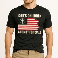 Gods Children Are Not For Sale Funny Christian Quote Cooling Performance Crew T-Shirt
