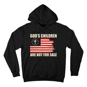 Gods Children Are Not For Sale Funny Christian Quote Hoodie