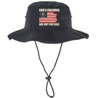 Gods Children Are Not For Sale Funny Christian Quote Bucket Hat