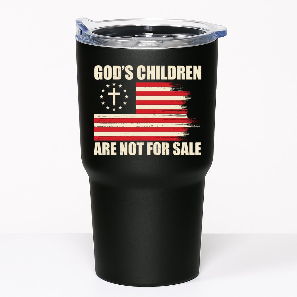Gods Children Are Not For Sale Funny Christian Quote Tumbler