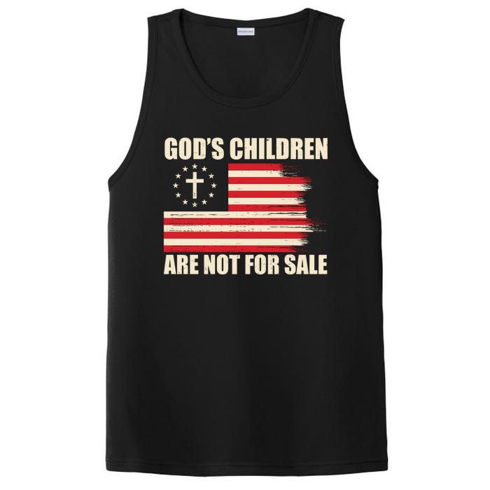 Gods Children Are Not For Sale Funny Christian Quote PosiCharge Competitor Tank