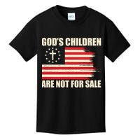 Gods Children Are Not For Sale Funny Christian Quote Kids T-Shirt