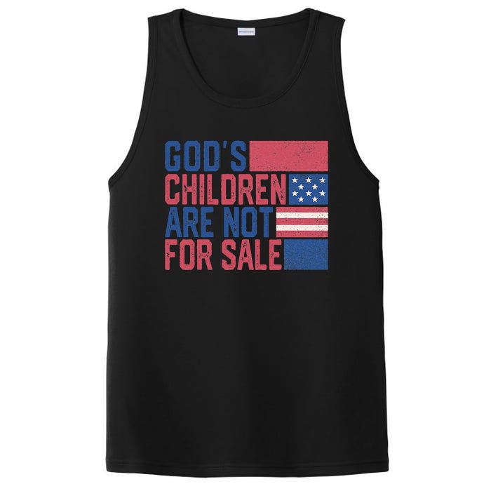 Gods Children Are Not For Sale Funny Quote PosiCharge Competitor Tank