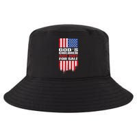 Gods Children Are Not For Sale American Flag Cool Comfort Performance Bucket Hat