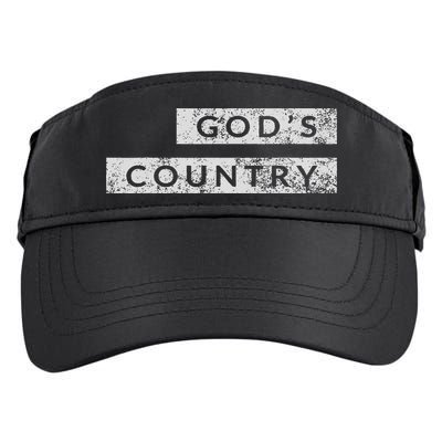 God's Country American Blake Concert Adult Drive Performance Visor