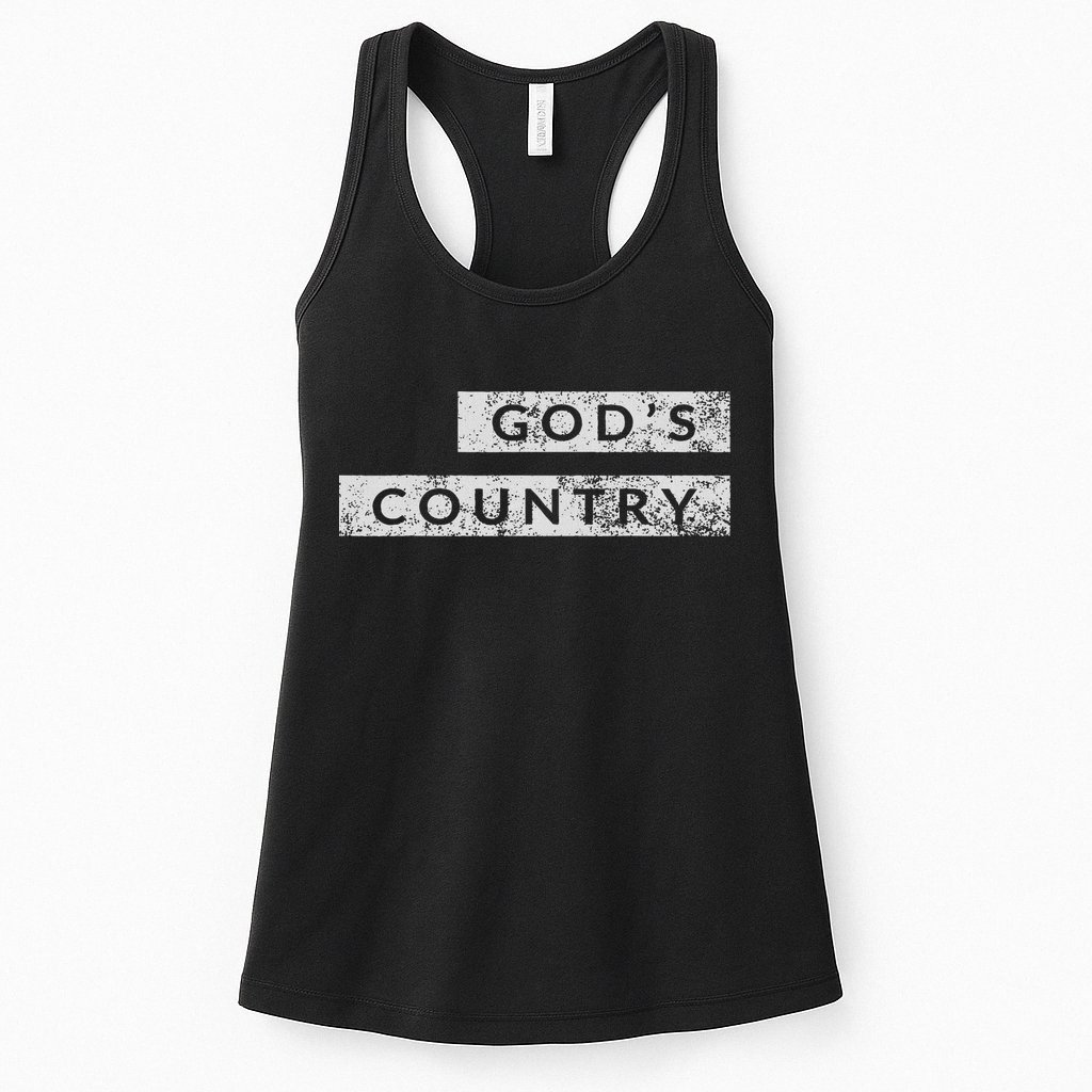 God's Country American Blake Concert Womens Tank Top
