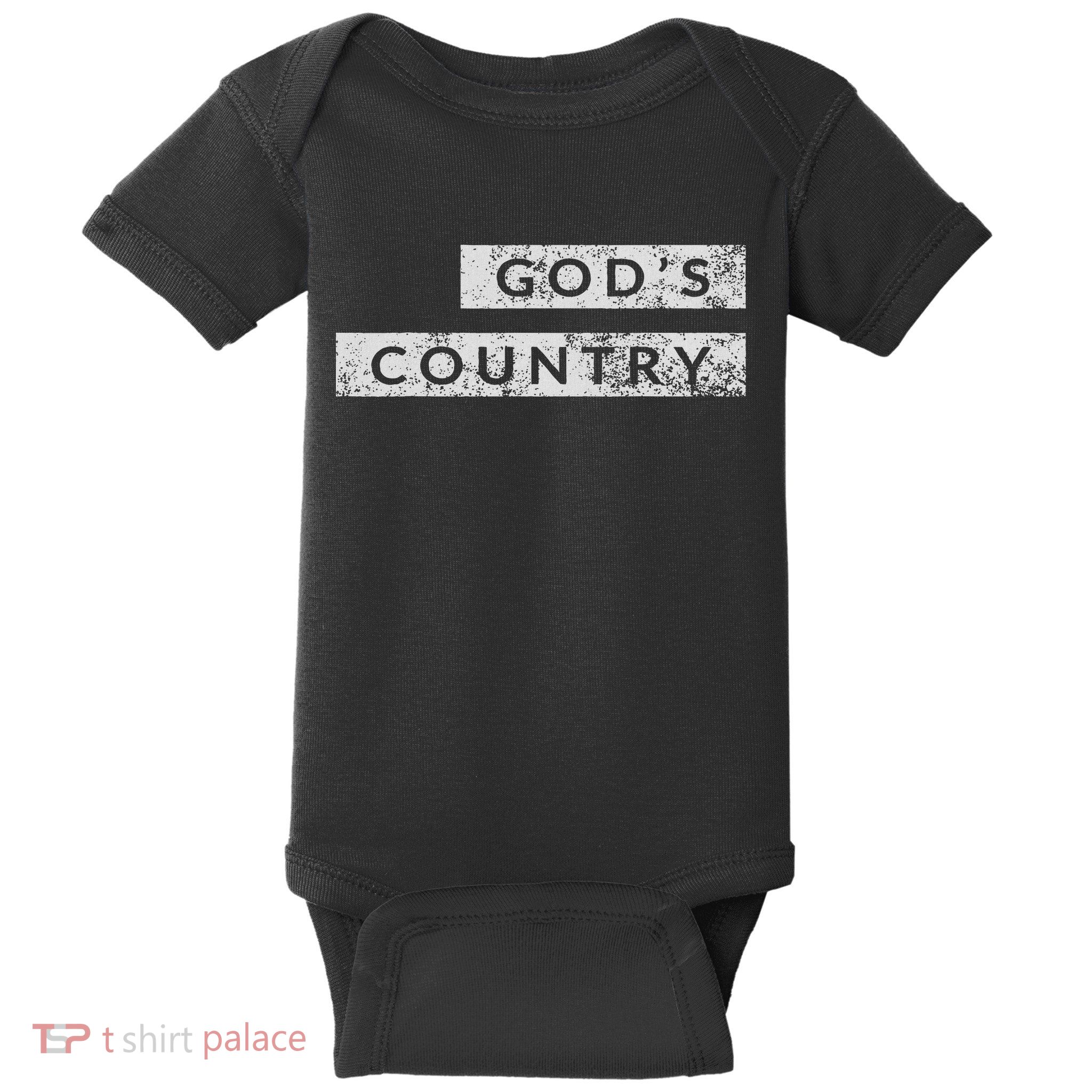 God's Country American Blake Concert Baby Bodysuit