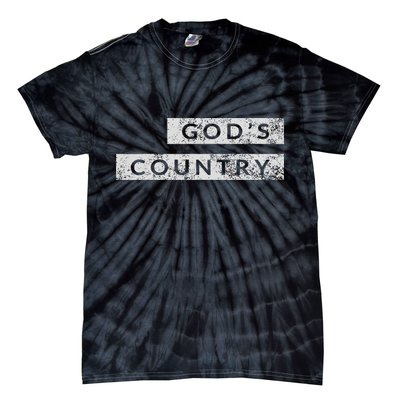 God's Country American Blake Concert Tie-Dye T-Shirt