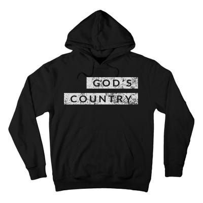 God's Country American Blake Concert Tall Hoodie