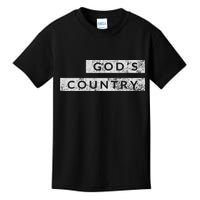 God's Country American Blake Concert Kids T-Shirt