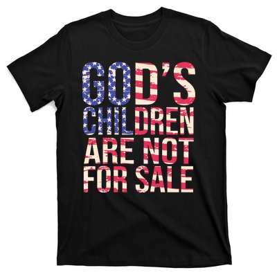 Gods Children Are Not For Sale USA Style T-Shirt