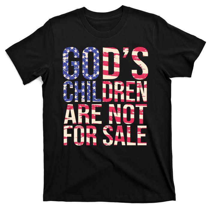 Gods Children Are Not For Sale USA Style T-Shirt