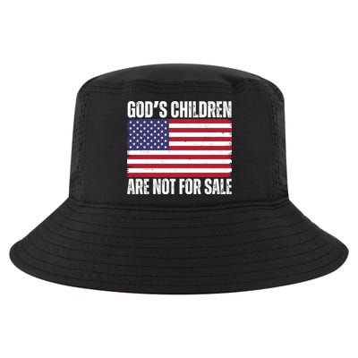 Gods Children Are Not For Sale Funny Political Cool Comfort Performance Bucket Hat