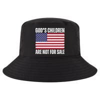 Gods Children Are Not For Sale Funny Political Cool Comfort Performance Bucket Hat