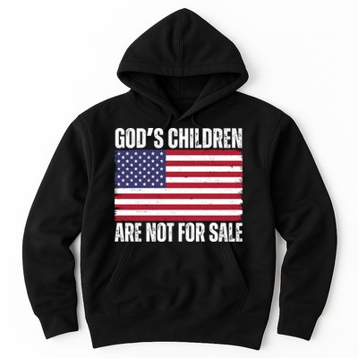 Gods Children Are Not For Sale Funny Political Hoodie