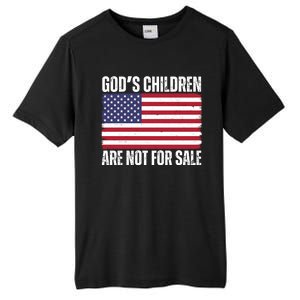 Gods Children Are Not For Sale Funny Political Tall Fusion ChromaSoft Performance T-Shirt