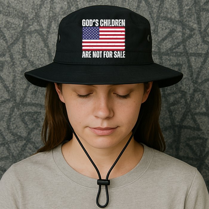 Gods Children Are Not For Sale Funny Political Bucket Hat