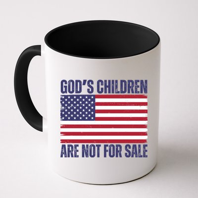 Gods Children Are Not For Sale Funny Political Mug