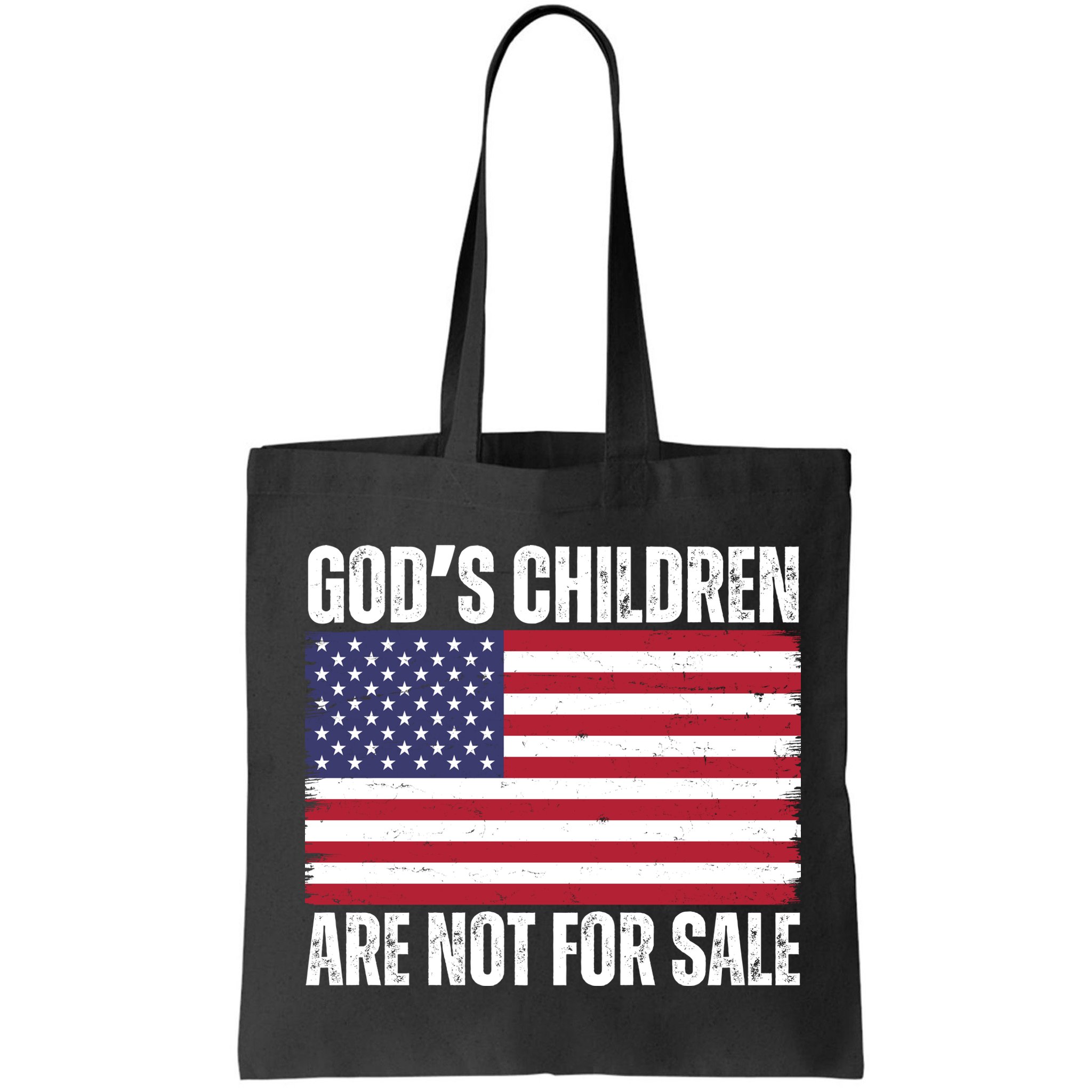 Gods Children Are Not For Sale Funny Political Bag