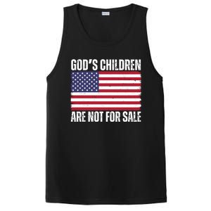 Gods Children Are Not For Sale Funny Political PosiCharge Competitor Tank