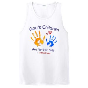 God's Children Are Not For Sale Hand Prints PosiCharge Competitor Tank