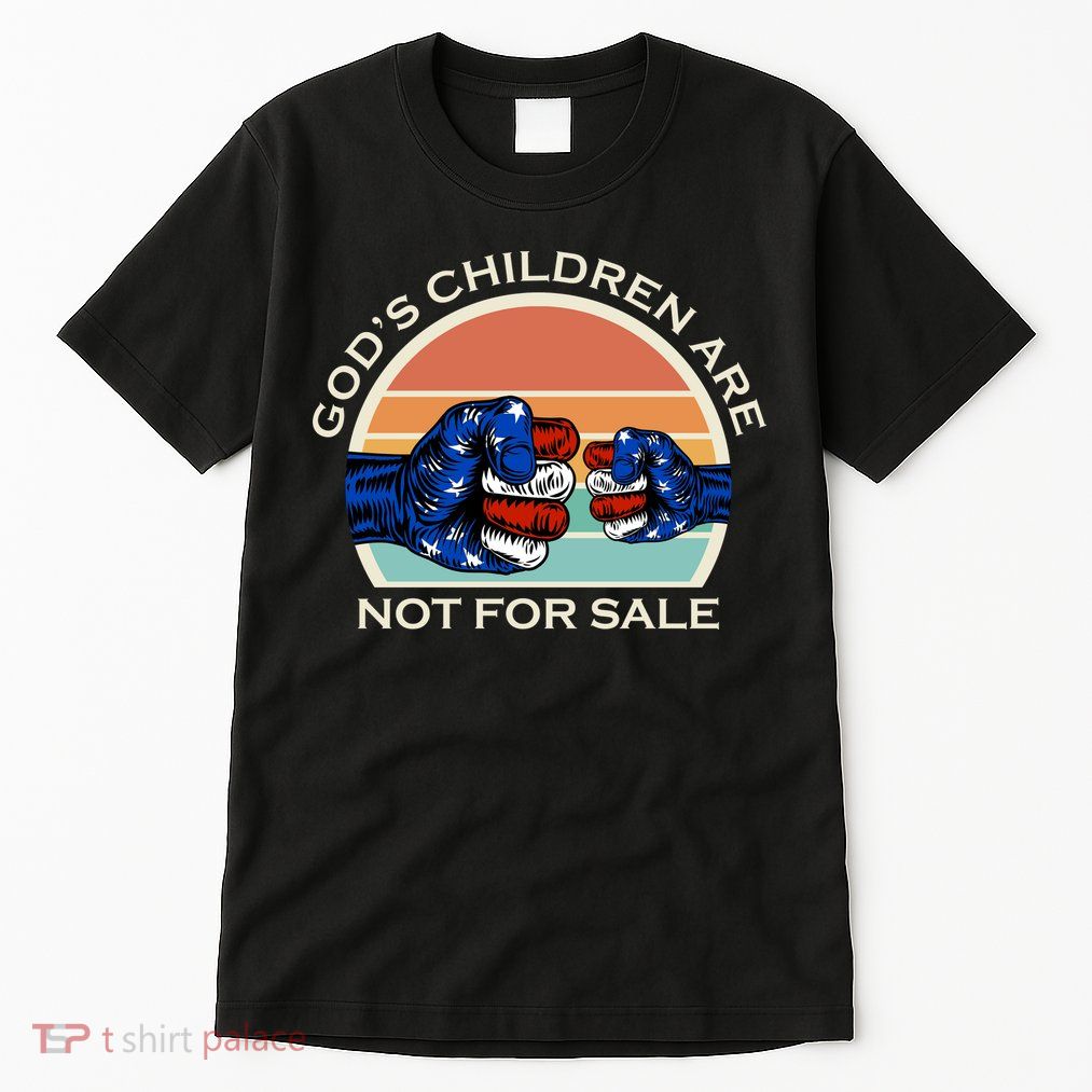 Gods Children Are Not For Sale Politcal USA Tall T-Shirt