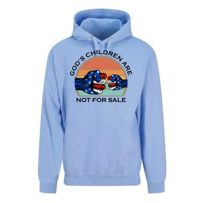 Gods Children Are Not For Sale Politcal USA Unisex Surf Hoodie