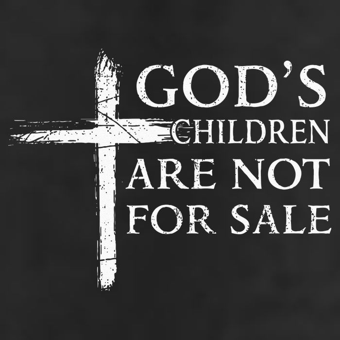 Gods Children Are Not For Sale Cross Christian Adult Drive Performance Visor