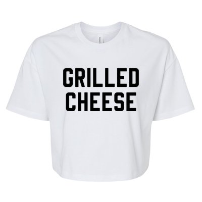 Grilled Cheese And Tomato Soup Matching Costumes For Couples Gift Bella+Canvas Jersey Crop Tee